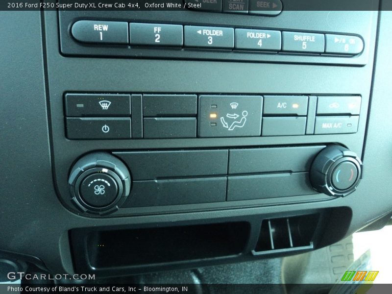 Oxford White / Steel 2016 Ford F250 Super Duty XL Crew Cab 4x4