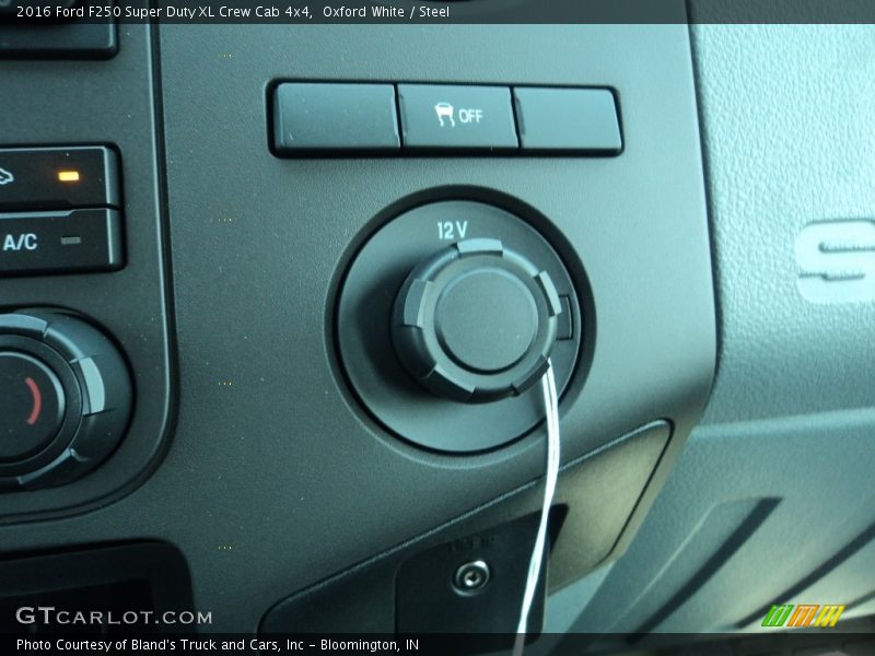 Oxford White / Steel 2016 Ford F250 Super Duty XL Crew Cab 4x4