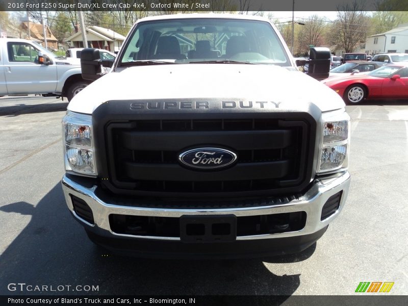 Oxford White / Steel 2016 Ford F250 Super Duty XL Crew Cab 4x4