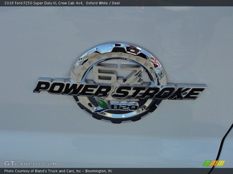 Oxford White / Steel 2016 Ford F250 Super Duty XL Crew Cab 4x4