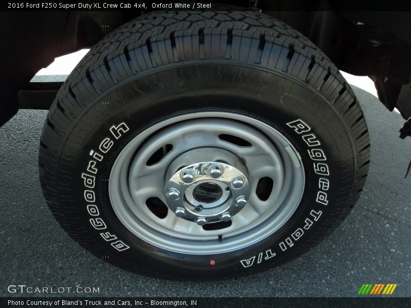 Oxford White / Steel 2016 Ford F250 Super Duty XL Crew Cab 4x4