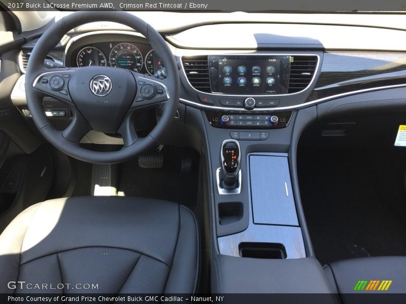 Crimson Red Tintcoat / Ebony 2017 Buick LaCrosse Premium AWD