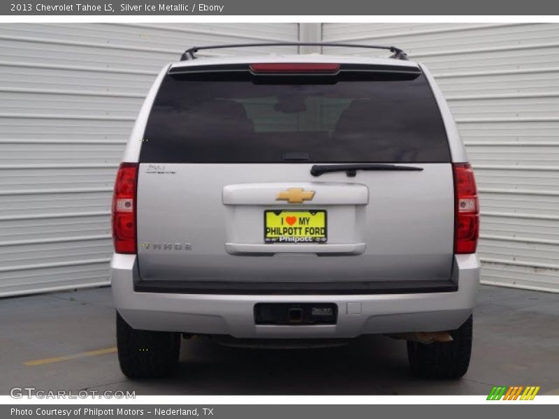 Silver Ice Metallic / Ebony 2013 Chevrolet Tahoe LS