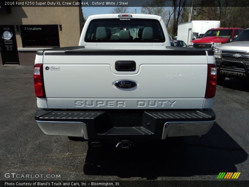 Oxford White / Steel 2016 Ford F250 Super Duty XL Crew Cab 4x4