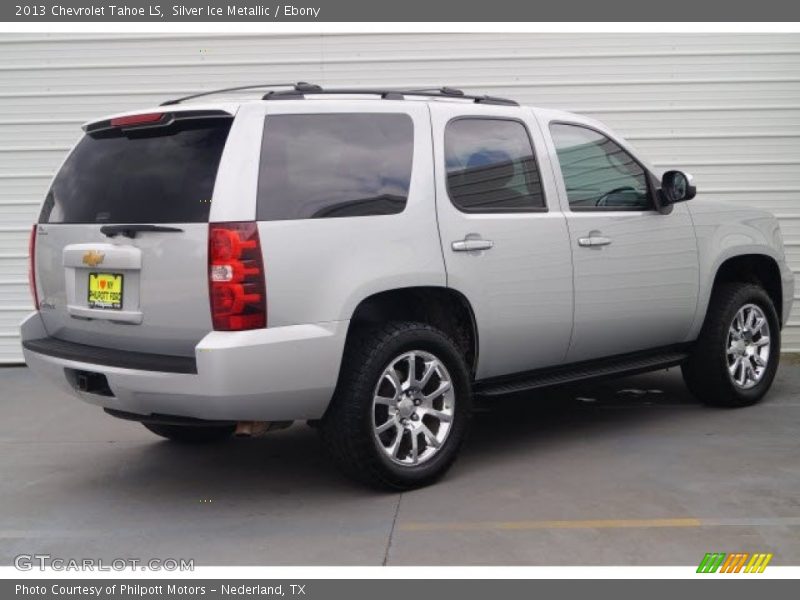 Silver Ice Metallic / Ebony 2013 Chevrolet Tahoe LS