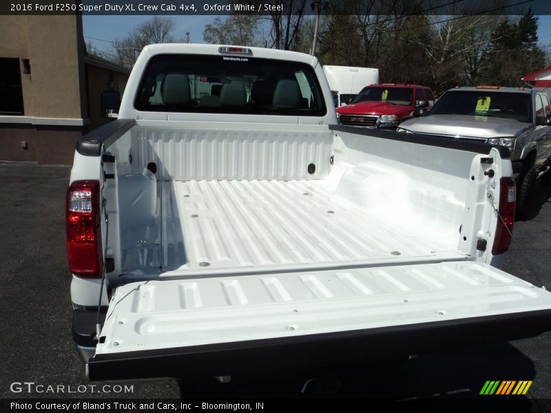 Oxford White / Steel 2016 Ford F250 Super Duty XL Crew Cab 4x4