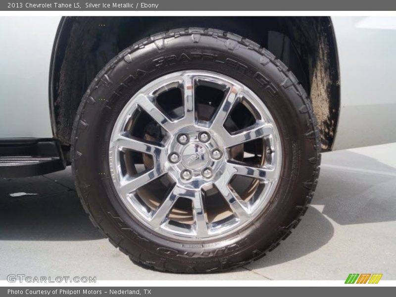 Silver Ice Metallic / Ebony 2013 Chevrolet Tahoe LS
