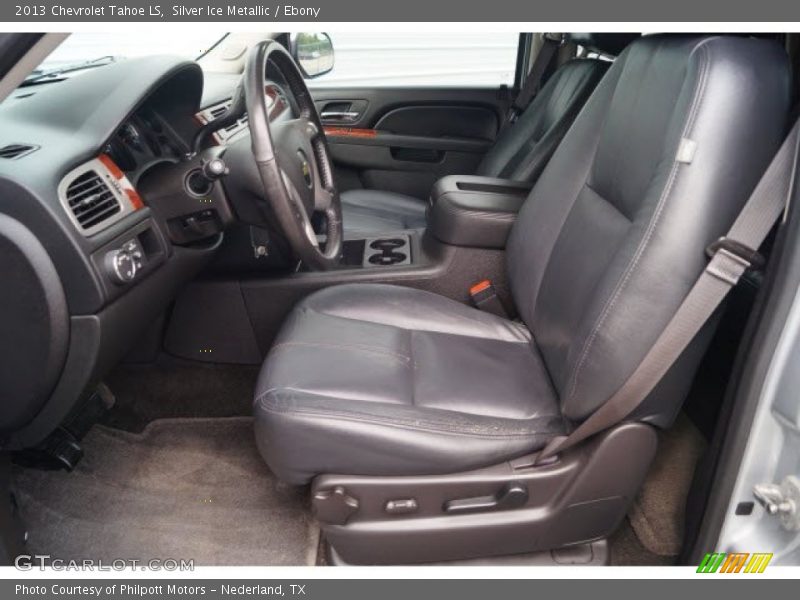 Silver Ice Metallic / Ebony 2013 Chevrolet Tahoe LS