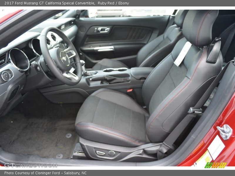 Ruby Red / Ebony 2017 Ford Mustang GT California Speical Convertible