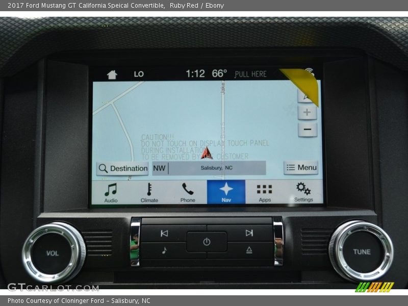 Ruby Red / Ebony 2017 Ford Mustang GT California Speical Convertible