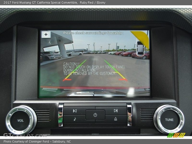 Ruby Red / Ebony 2017 Ford Mustang GT California Speical Convertible