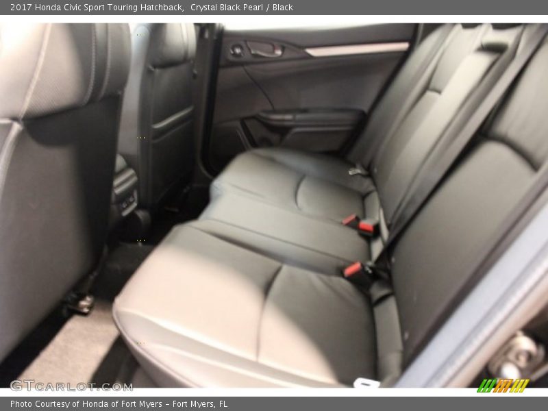 Crystal Black Pearl / Black 2017 Honda Civic Sport Touring Hatchback