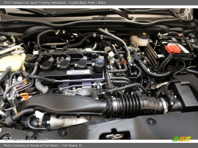 Crystal Black Pearl / Black 2017 Honda Civic Sport Touring Hatchback
