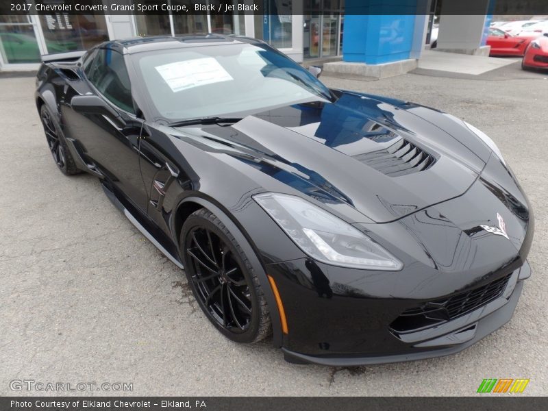 Front 3/4 View of 2017 Corvette Grand Sport Coupe