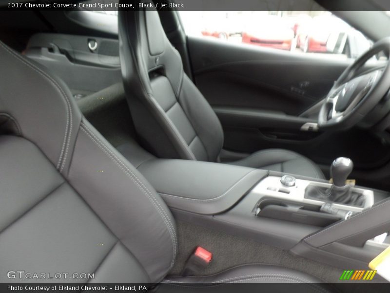 Black / Jet Black 2017 Chevrolet Corvette Grand Sport Coupe
