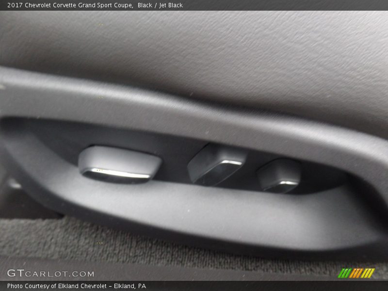 Black / Jet Black 2017 Chevrolet Corvette Grand Sport Coupe