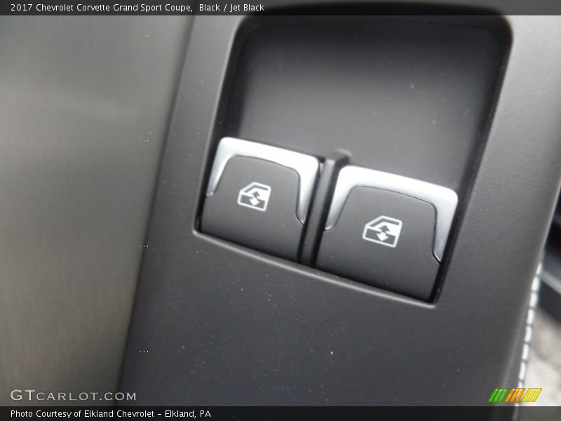 Black / Jet Black 2017 Chevrolet Corvette Grand Sport Coupe