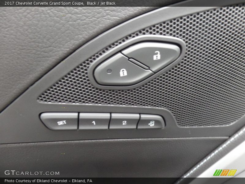 Black / Jet Black 2017 Chevrolet Corvette Grand Sport Coupe