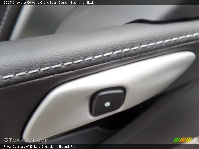 Black / Jet Black 2017 Chevrolet Corvette Grand Sport Coupe