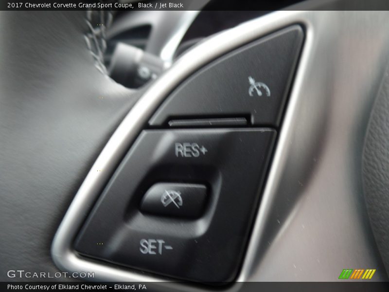 Black / Jet Black 2017 Chevrolet Corvette Grand Sport Coupe