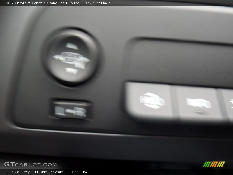 Black / Jet Black 2017 Chevrolet Corvette Grand Sport Coupe