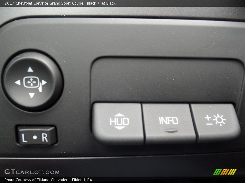Black / Jet Black 2017 Chevrolet Corvette Grand Sport Coupe