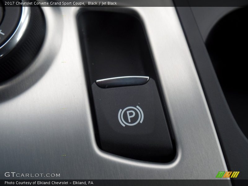 Black / Jet Black 2017 Chevrolet Corvette Grand Sport Coupe