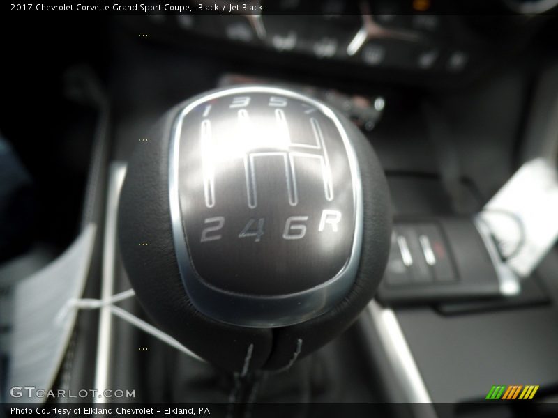 Black / Jet Black 2017 Chevrolet Corvette Grand Sport Coupe