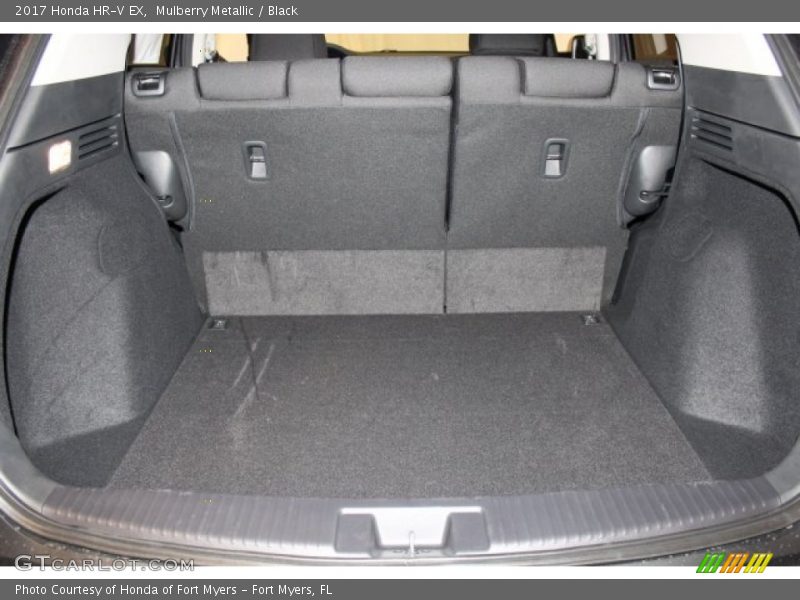 Mulberry Metallic / Black 2017 Honda HR-V EX
