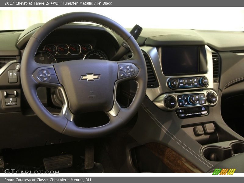 Tungsten Metallic / Jet Black 2017 Chevrolet Tahoe LS 4WD
