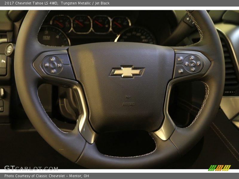 Tungsten Metallic / Jet Black 2017 Chevrolet Tahoe LS 4WD