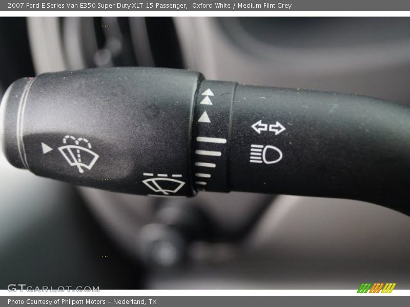 Oxford White / Medium Flint Grey 2007 Ford E Series Van E350 Super Duty XLT 15 Passenger