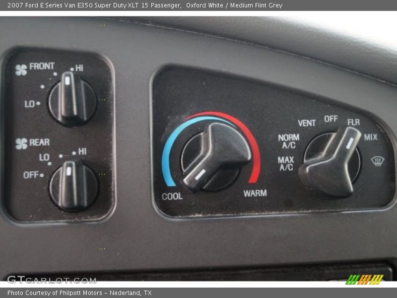 Oxford White / Medium Flint Grey 2007 Ford E Series Van E350 Super Duty XLT 15 Passenger