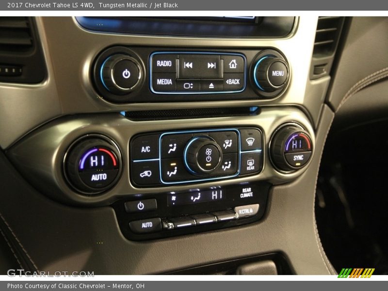 Tungsten Metallic / Jet Black 2017 Chevrolet Tahoe LS 4WD