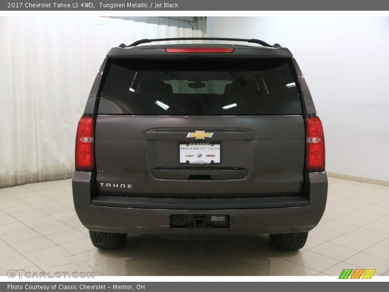 Tungsten Metallic / Jet Black 2017 Chevrolet Tahoe LS 4WD