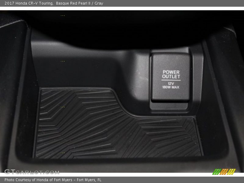 Basque Red Pearl II / Gray 2017 Honda CR-V Touring