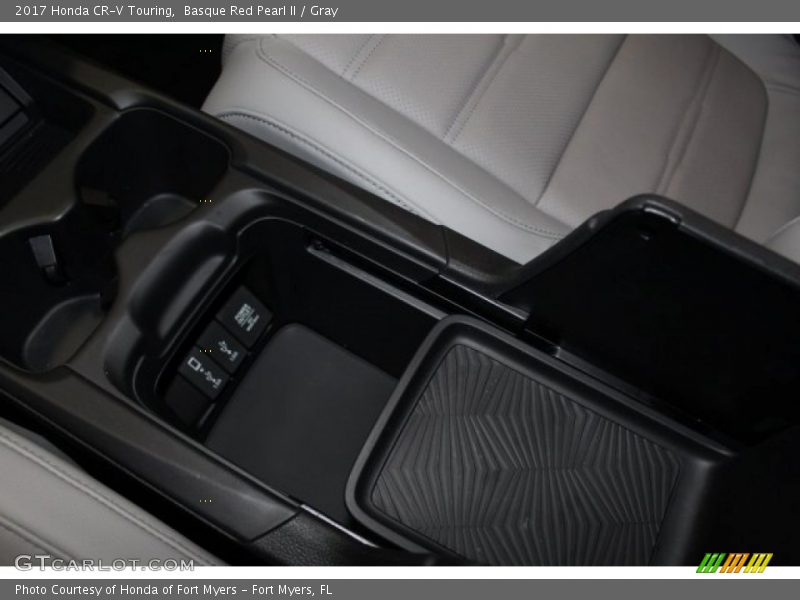 Basque Red Pearl II / Gray 2017 Honda CR-V Touring