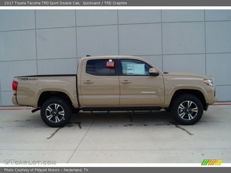 Quicksand / TRD Graphite 2017 Toyota Tacoma TRD Sport Double Cab