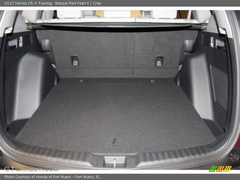 Basque Red Pearl II / Gray 2017 Honda CR-V Touring