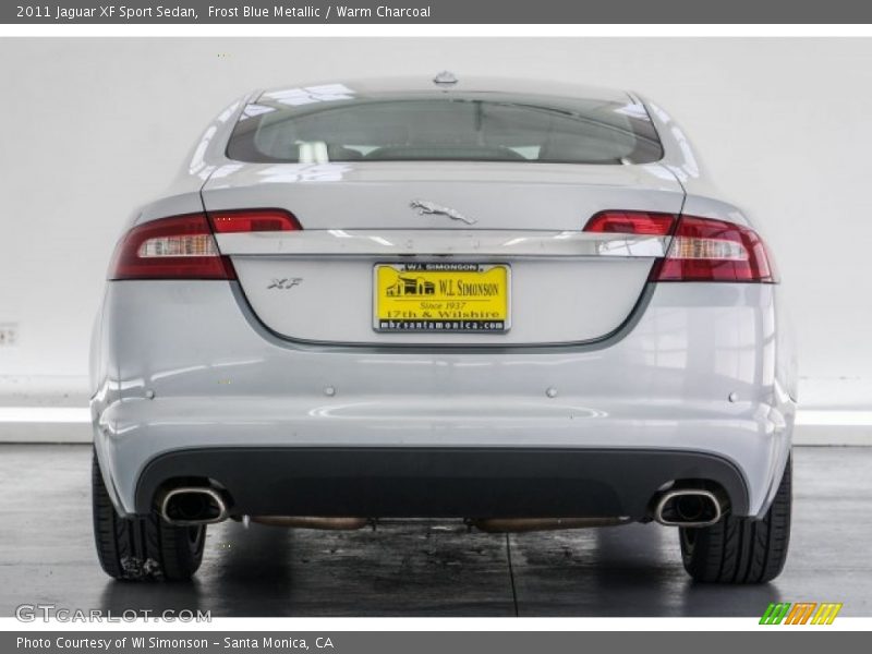 Frost Blue Metallic / Warm Charcoal 2011 Jaguar XF Sport Sedan