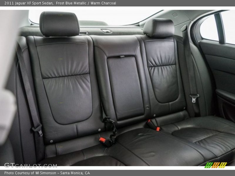 Frost Blue Metallic / Warm Charcoal 2011 Jaguar XF Sport Sedan