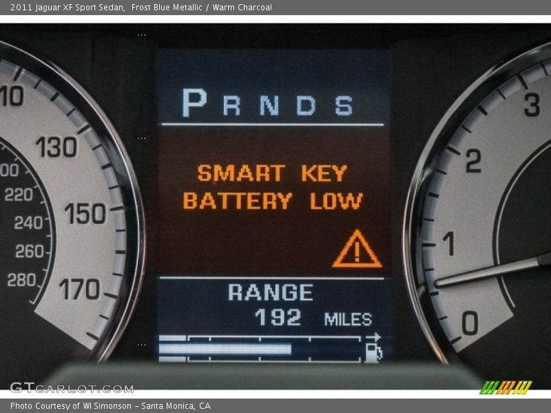 Frost Blue Metallic / Warm Charcoal 2011 Jaguar XF Sport Sedan