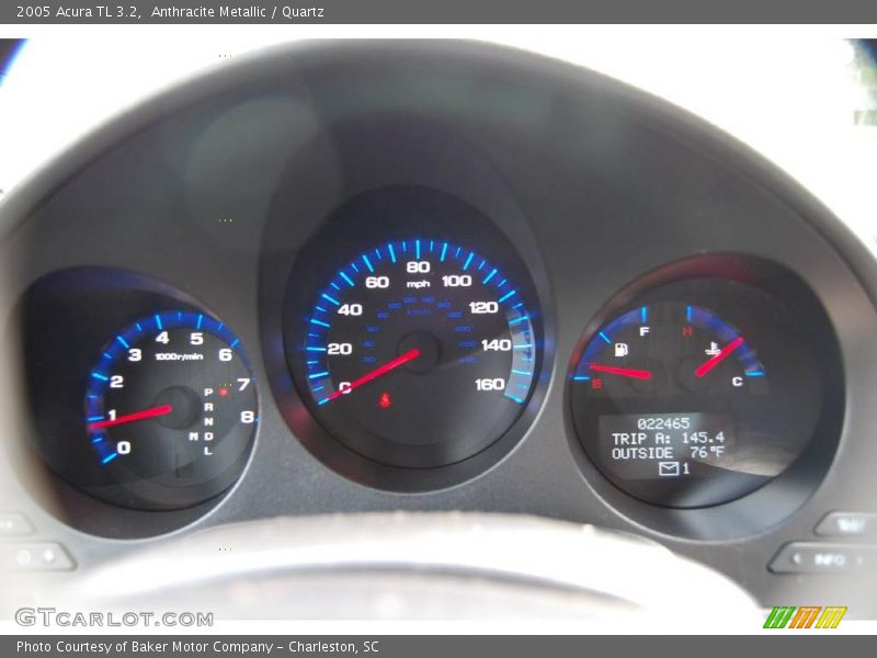 Anthracite Metallic / Quartz 2005 Acura TL 3.2