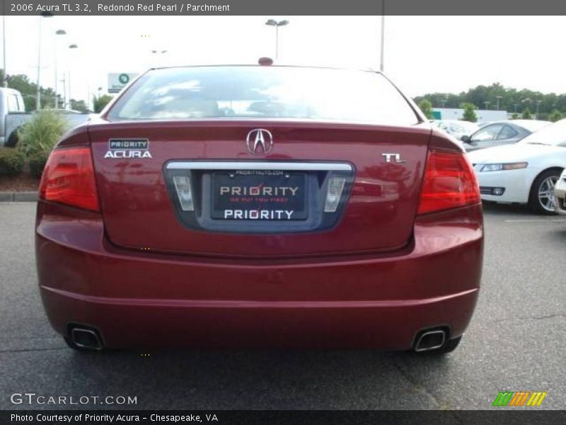 Redondo Red Pearl / Parchment 2006 Acura TL 3.2