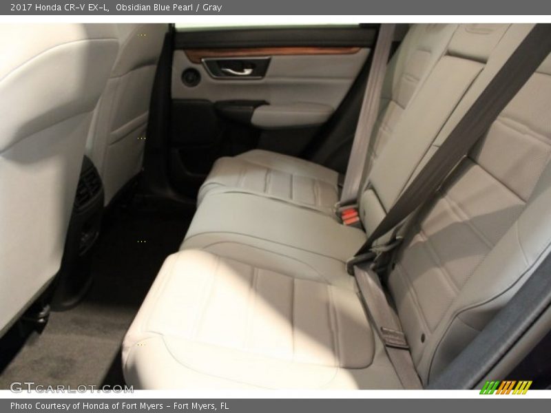 Rear Seat of 2017 CR-V EX-L