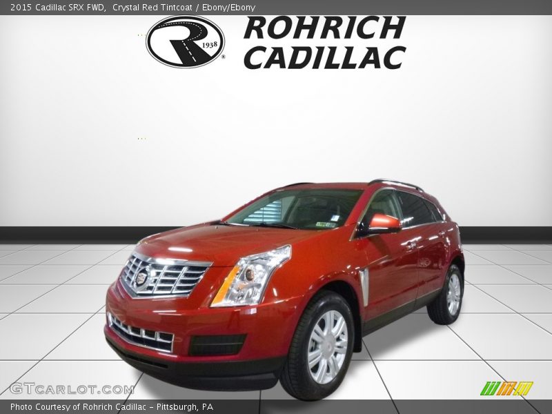Crystal Red Tintcoat / Ebony/Ebony 2015 Cadillac SRX FWD