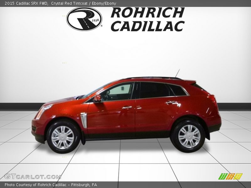 Crystal Red Tintcoat / Ebony/Ebony 2015 Cadillac SRX FWD