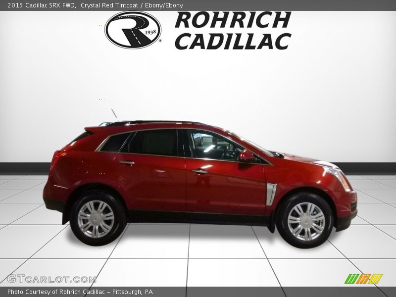 Crystal Red Tintcoat / Ebony/Ebony 2015 Cadillac SRX FWD