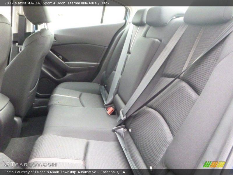 Eternal Blue Mica / Black 2017 Mazda MAZDA3 Sport 4 Door