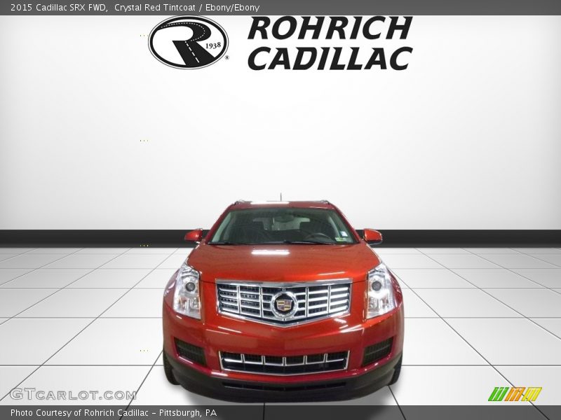 Crystal Red Tintcoat / Ebony/Ebony 2015 Cadillac SRX FWD